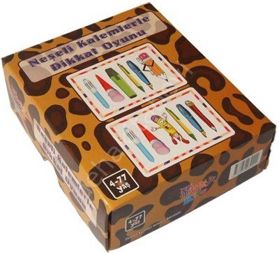 Neşeli Kalemlerle Dikkat Oyunu, Yuka Kids