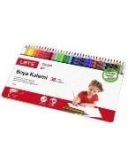 Lets 36 Renk Boya Kalemi Metal Kutuda L 4136T