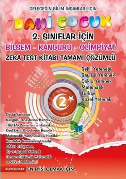 2. SInıf Dahi Çocuk Bilsem Kanguru, Nartest