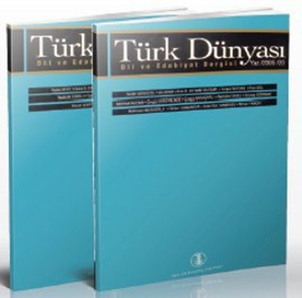Türk Dünyası Dil ve Edebiyat Dergisi Sayı 20