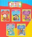 Okul Öncesi Boya Öğren 5 Kitap Takım, Ema Kitap