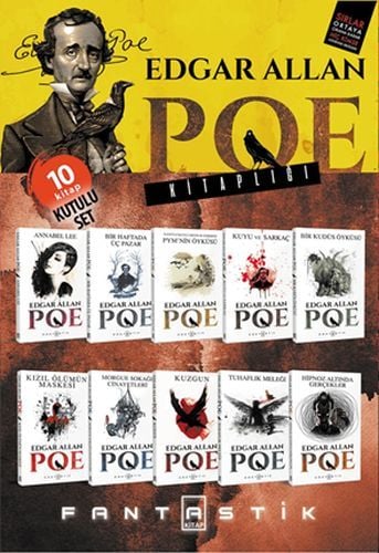 Edgar Allan Poe Set 10 Kitap, Edgar Allan Poe