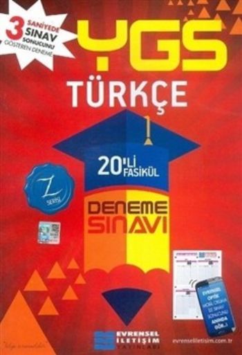 Evrensel YGS Türkçe 20 li Fasikül Deneme Sınavı