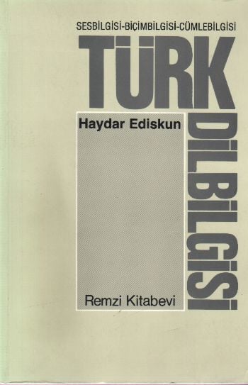 Türk Dilbilgisi,Haydar Ediskun