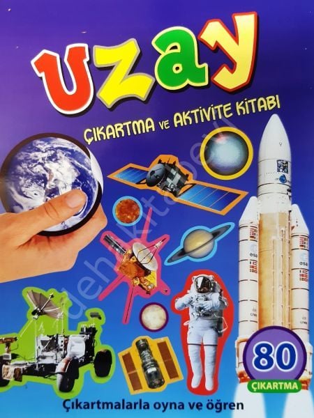 Uzay - Çıkartma Aktivite Kitabı, Parıltı Yayıncılık