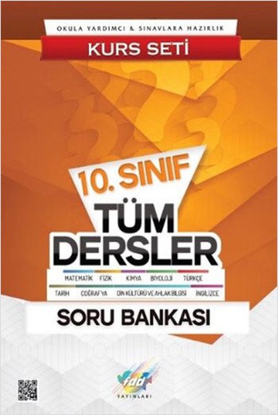 FDD 10. Sınıf Tüm Dersler Soru Bankası Kurs Seti