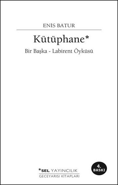 Kütüphane, Enis Batur