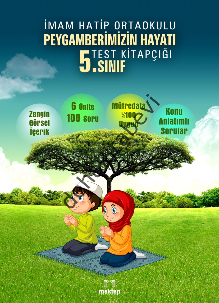 5.Sınıf Peygamberimizin Hayatı Test, Mektep Yayınları
