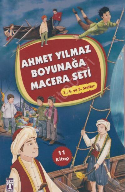 Ahmet Yılmaz Boyunağa Macera Seti - (11 kitap)