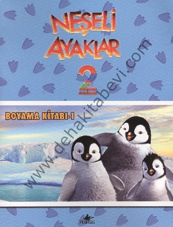 Neşeli Ayaklar 2; Boyama Kitabı 1