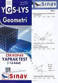 Sınav Ygs-Lys Geometri Yaprak Test (116 Test)