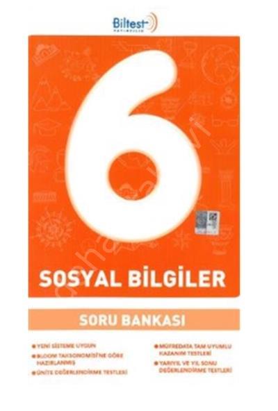 6. SINIF SOSYAL BİLGİLER BİLTEST SORU BANKASI, Bilfen Yayıncılık