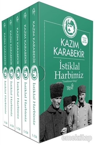 İstiklal Harbimiz, Kazım Karabekir (5 Cilt Takım Kutulu)