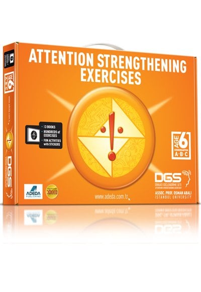 Dikkati Güçlendirme Seti Anasınıfı 6 Yaş İngilizce, Adeda