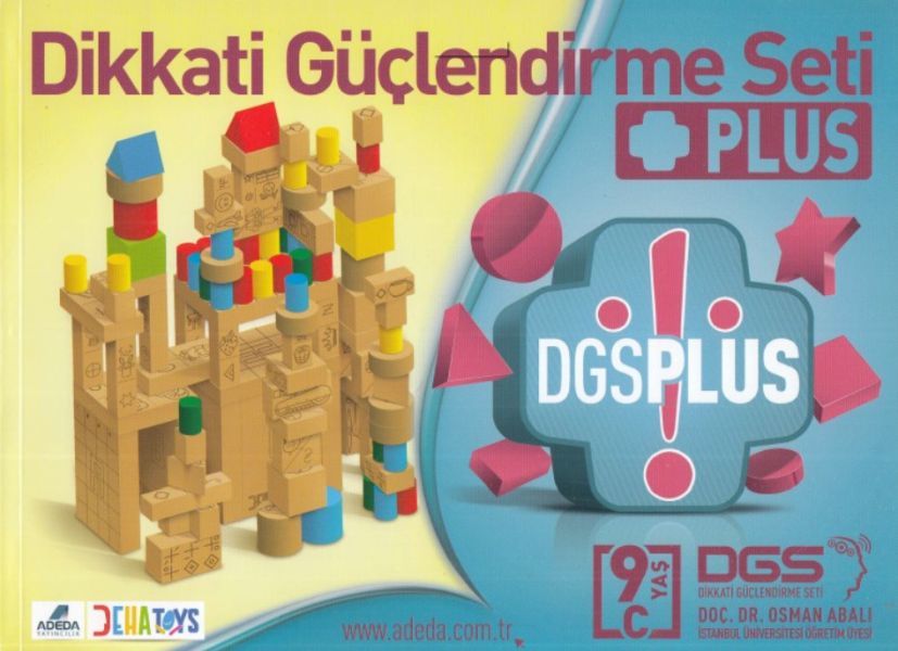 Dikkati Güçlendirme Seti Plus 9 Yaş (3 Kitap + Ahşap Materyaller), Adeda