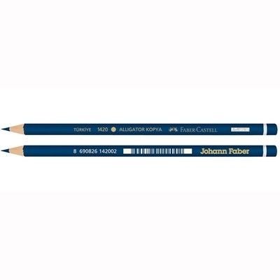 Faber-Castell 12'li Mavi Kopya Boya Kalemi