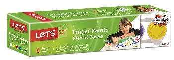 Lets Parmak Boyası 25mg 6 Renk