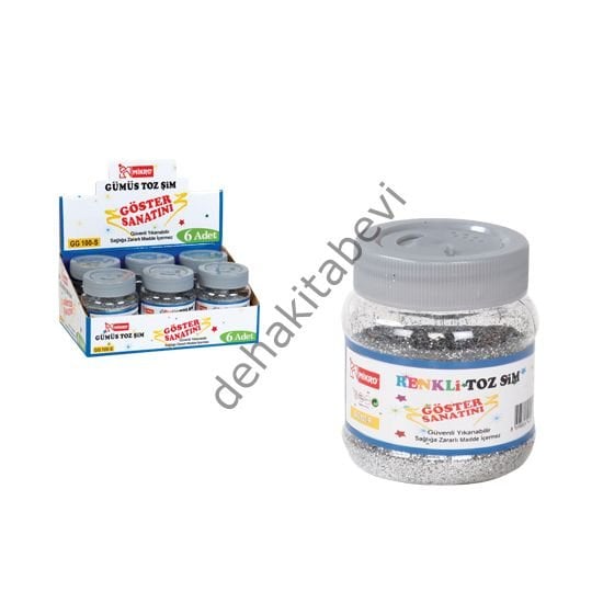 MİKRO GG-100-S 100GR GÜMÜŞ TOZ SİM 1 Adet