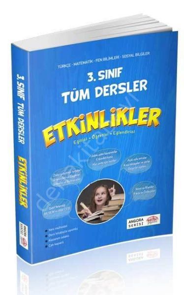 3. Sınıf Angora Tüm Dersler Etkinlikler, Editör Yayınevi