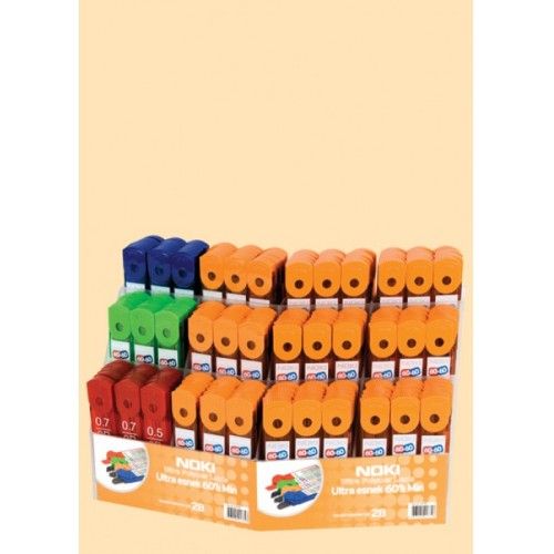 Noki Min 05 mm 24 lü 2B kalem ucu kırmızı