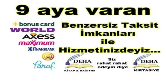 Deha Kitap 9 Taksitli Satış