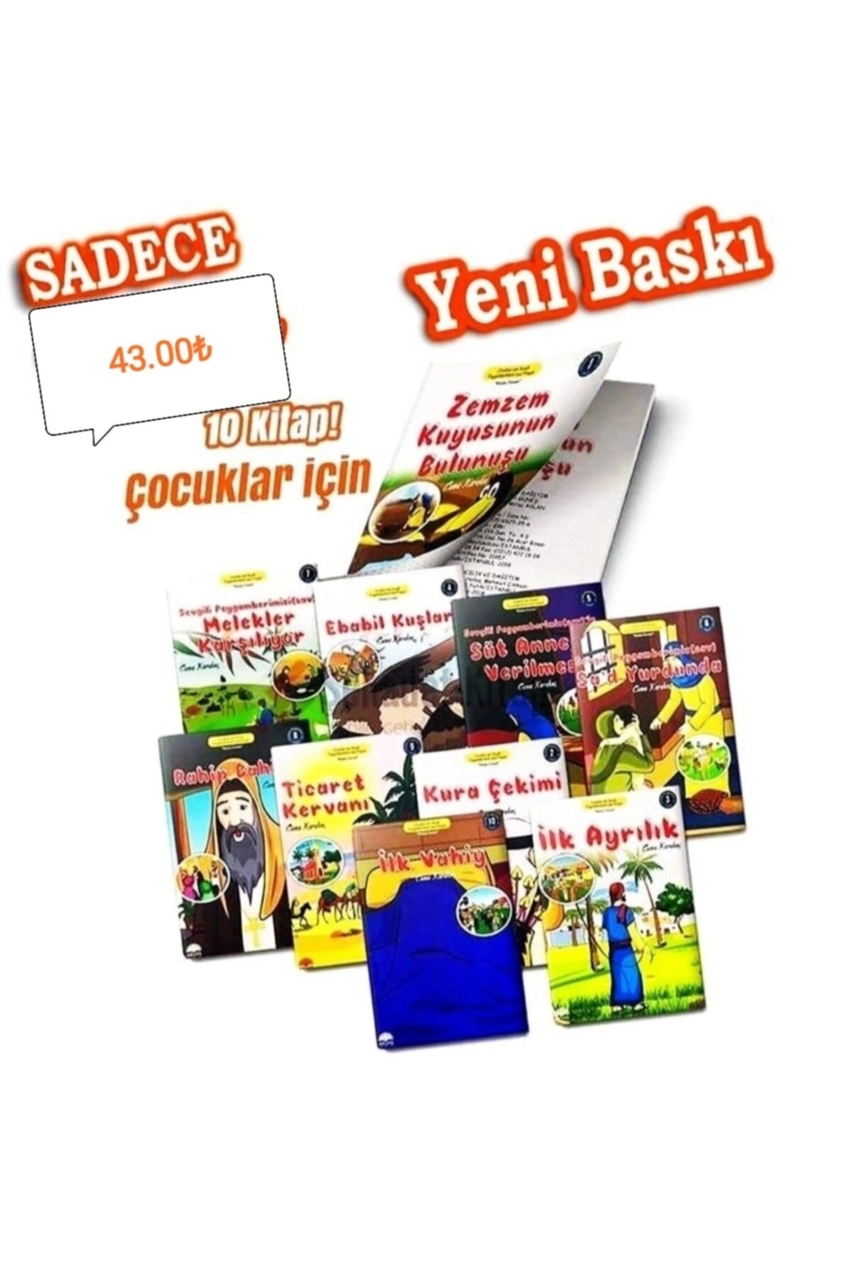 Çoçuklar Için Peygamberimizin Mekke Dönemi 10 Kitap