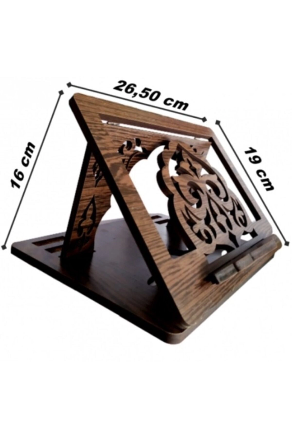 Ahşap Masaüstü Katlanabilir Rahle