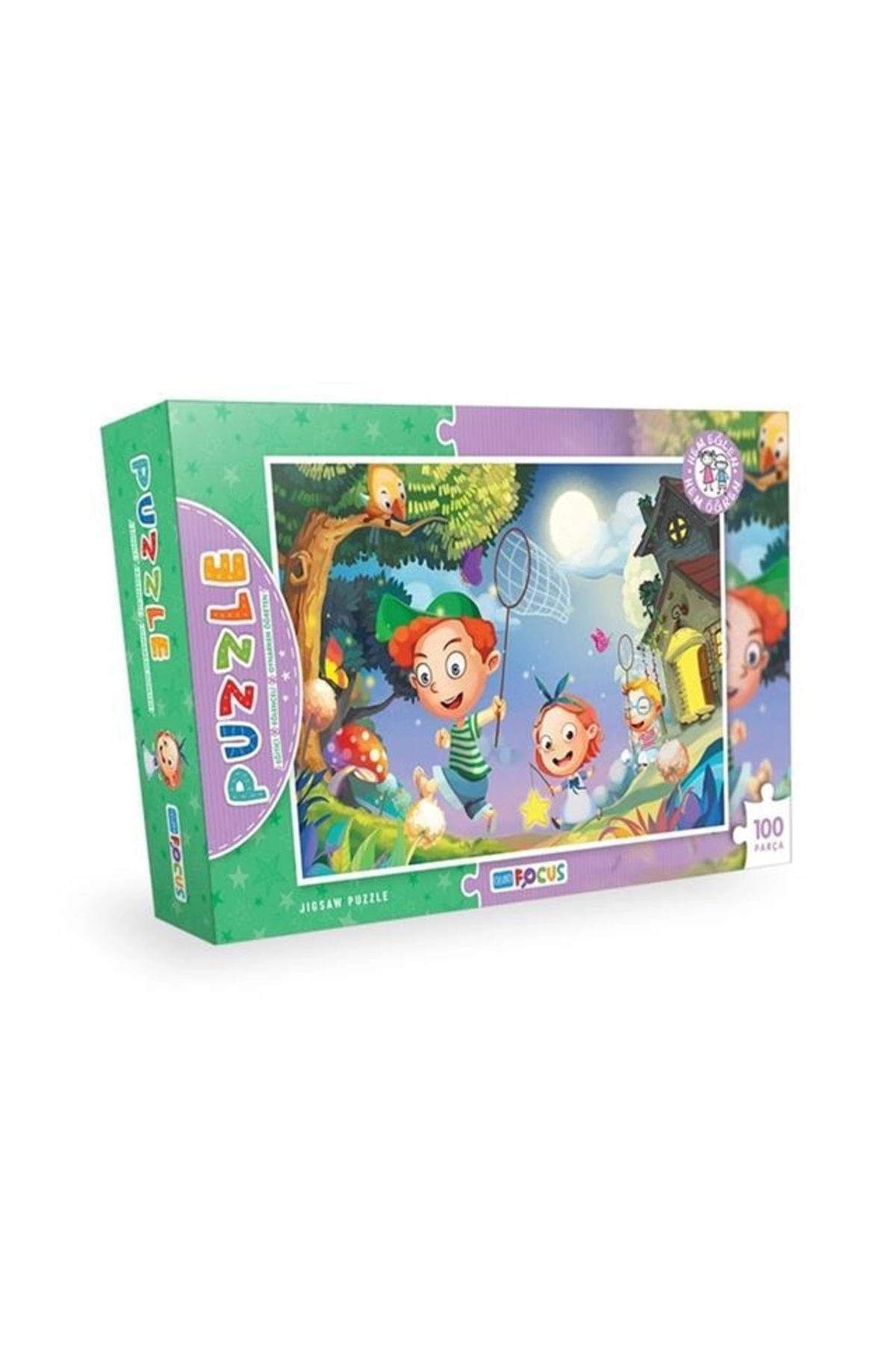 Kelebek Avı - Puzzle (BF147) - NULL