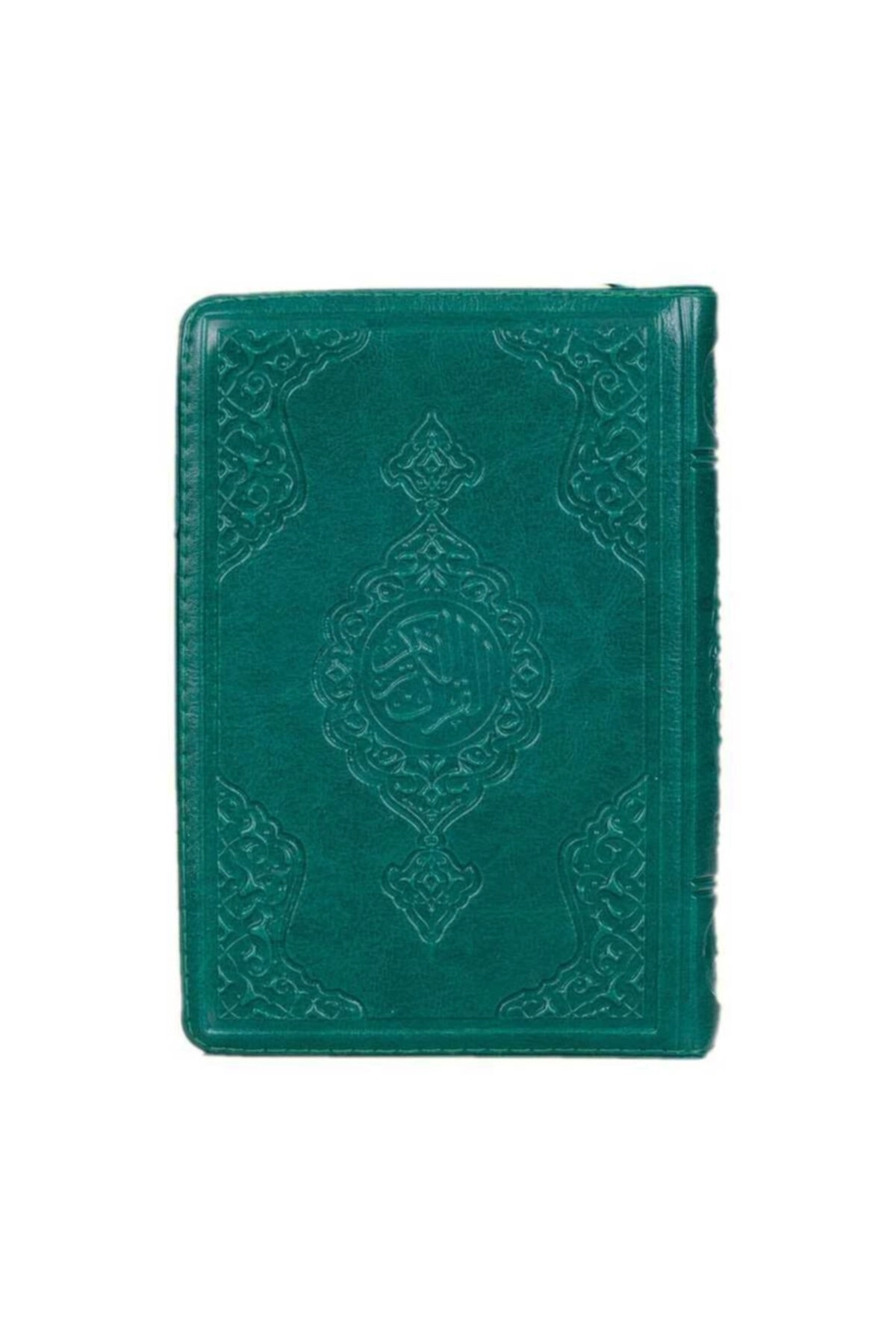 Çanta Boy Kur'an-ı Kerim (yeşil Renk, Kılıflı, Mühürlü)