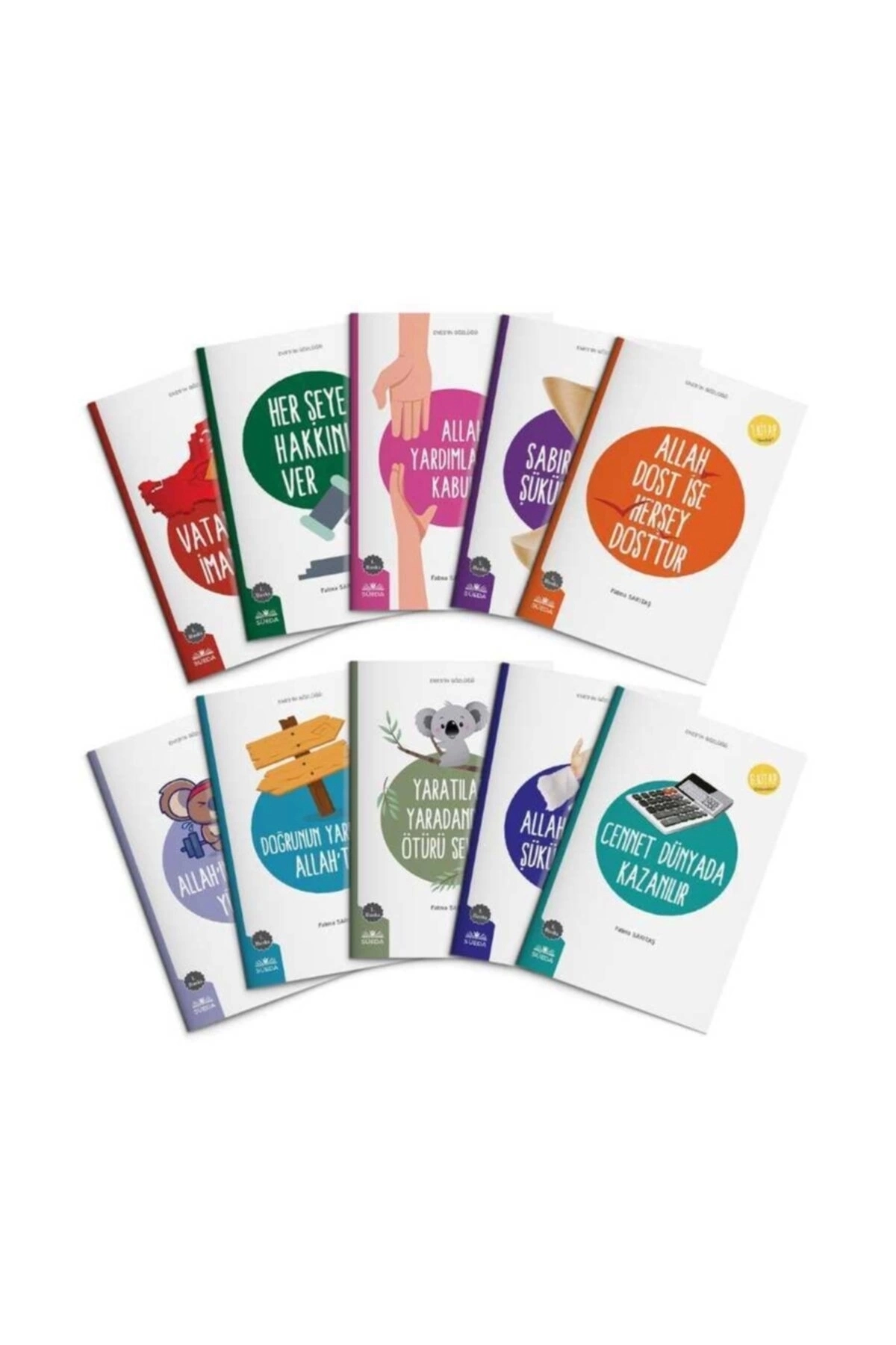 Dini Hediye Enes'in Gözlüğü Set (10 KİTAP)