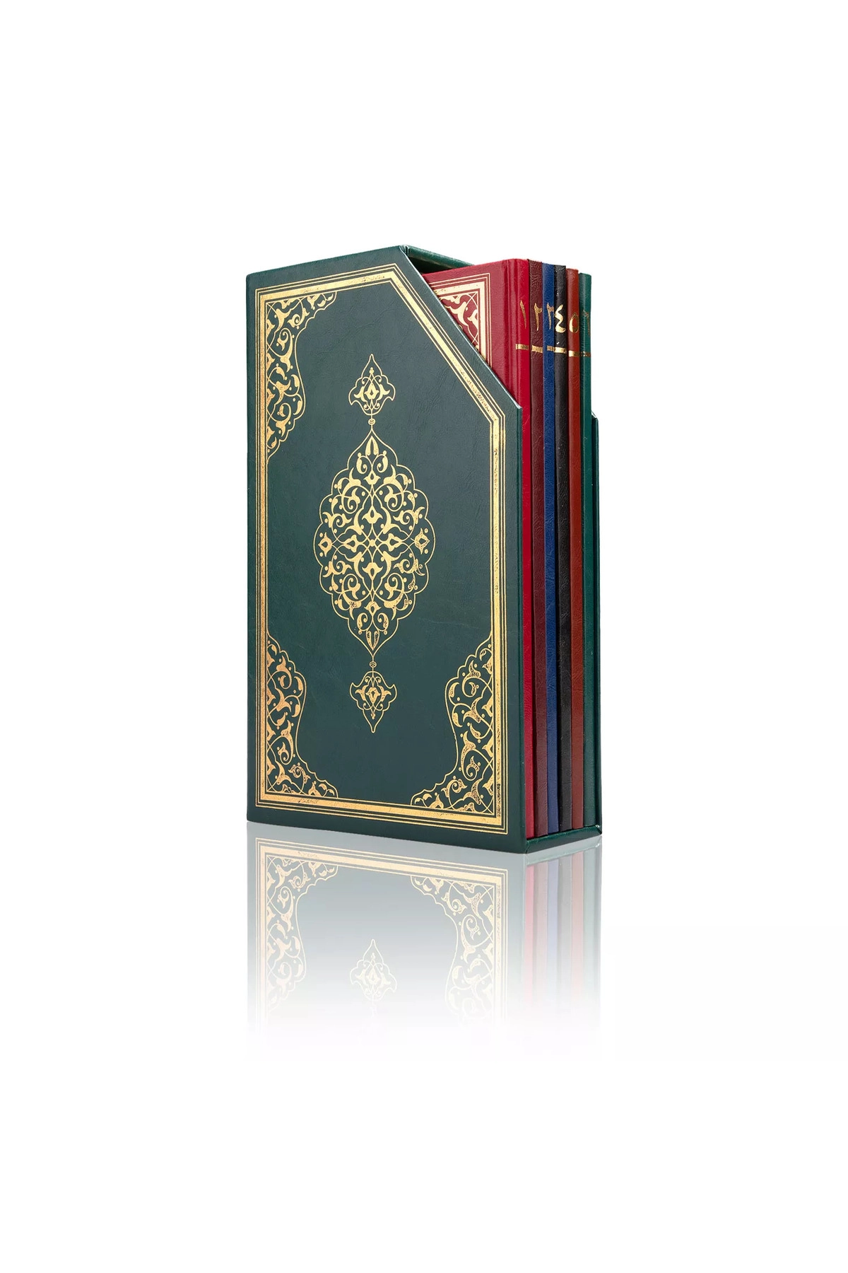 Rahle Boy Beşli Cüz Kur'an-ı Kerim (YEŞİL, ÖZEL KUTULU, MÜHÜRLÜ) Kuranı Kerim - Hediyelik Kuran