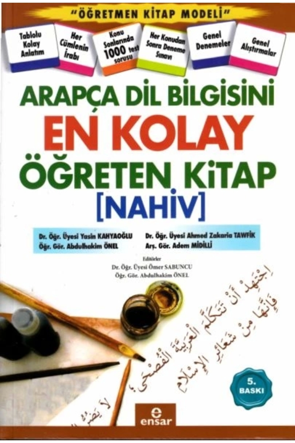Arapça Dilbilgisini En Kolay Öğreten Kitap (NAHİV)
