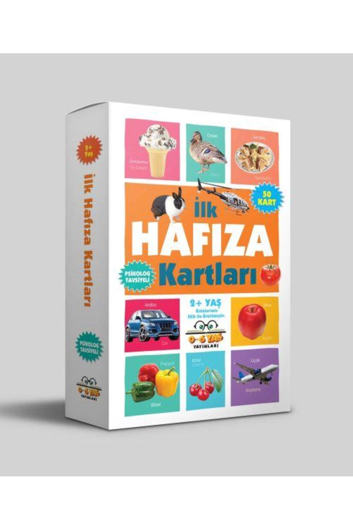 İlk Hafıza Kartları (2+ Yaş) / 0 6 Yaş Yayınları / Kolektif