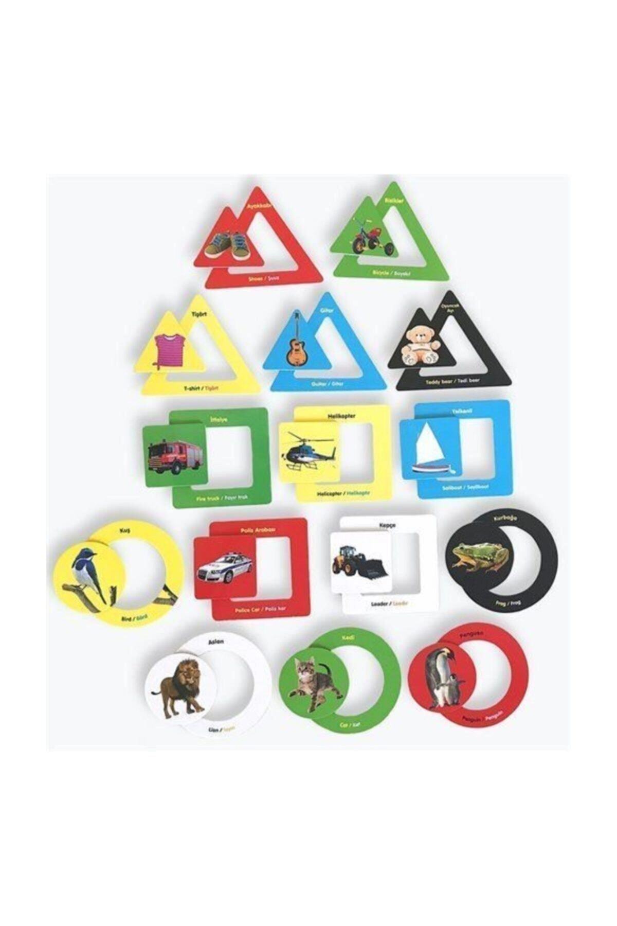 Bebeğim Öğreniyor - Tak Çıkar Kartlarım Renkler Şekiller (12 - 24 Ay)