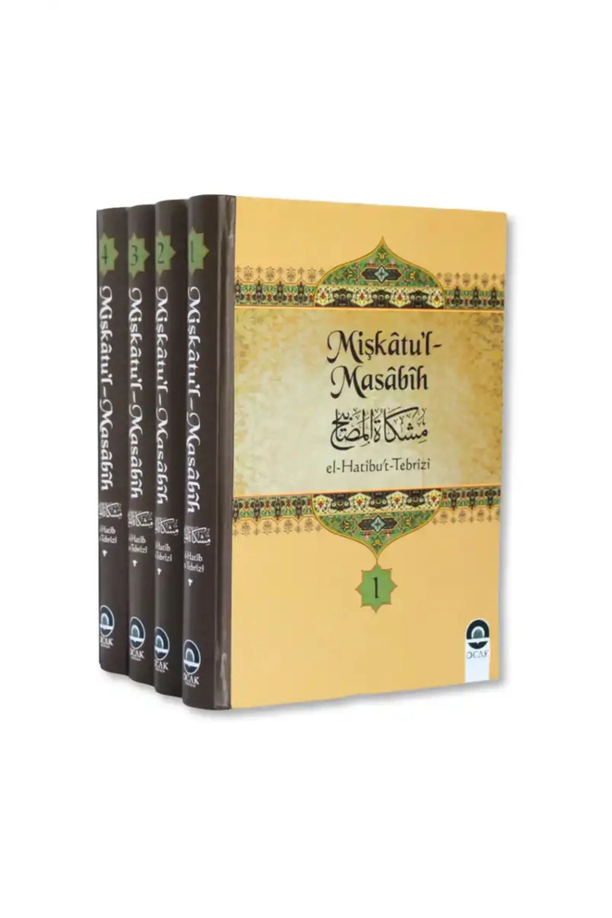 Mişkatul Mesabih 4 Cilt Takım - İthal Kağıt