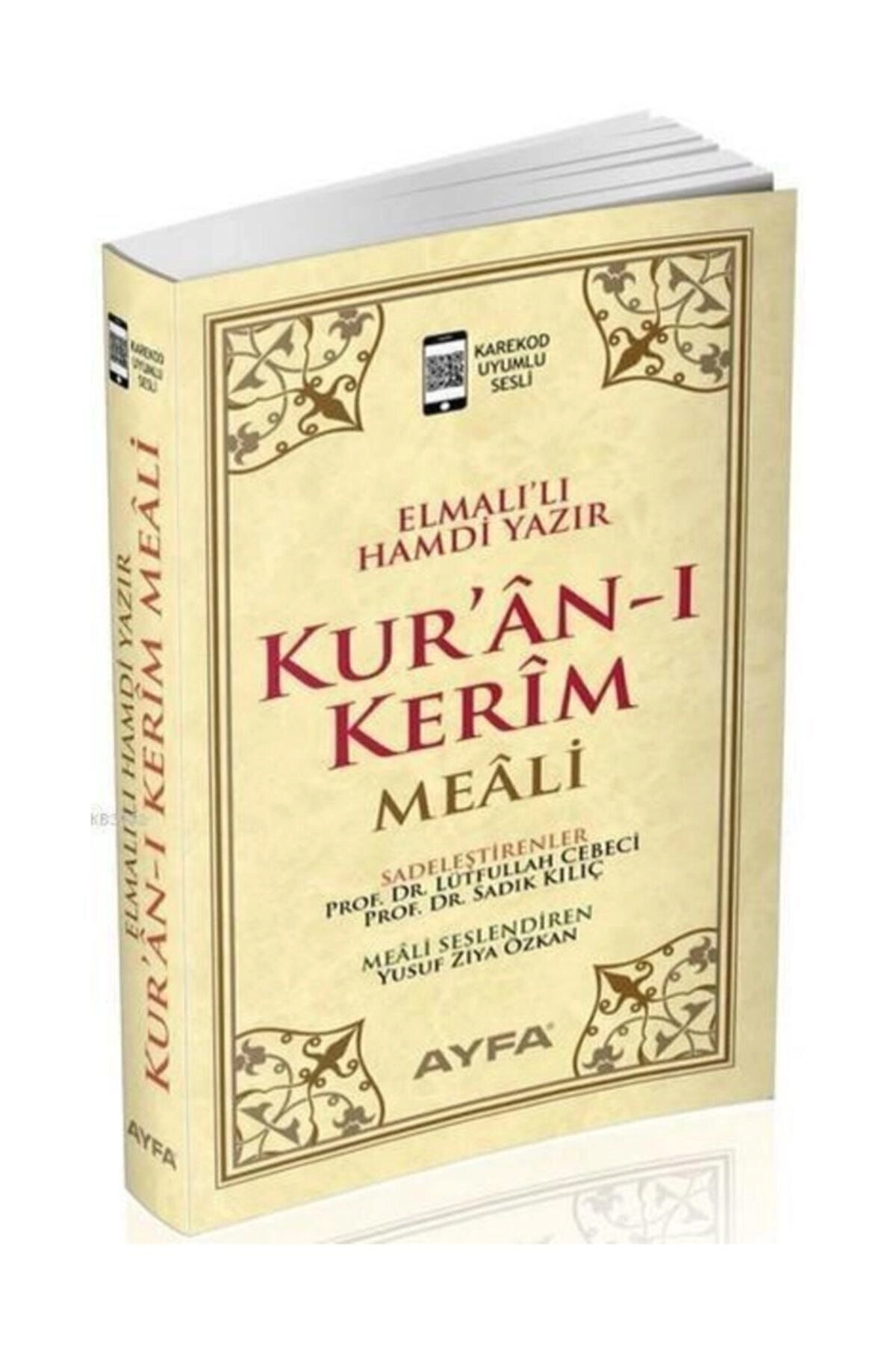 Kur'ân-ı Kerim Meali Cep Boy, Kare Kodlu, Sesli)