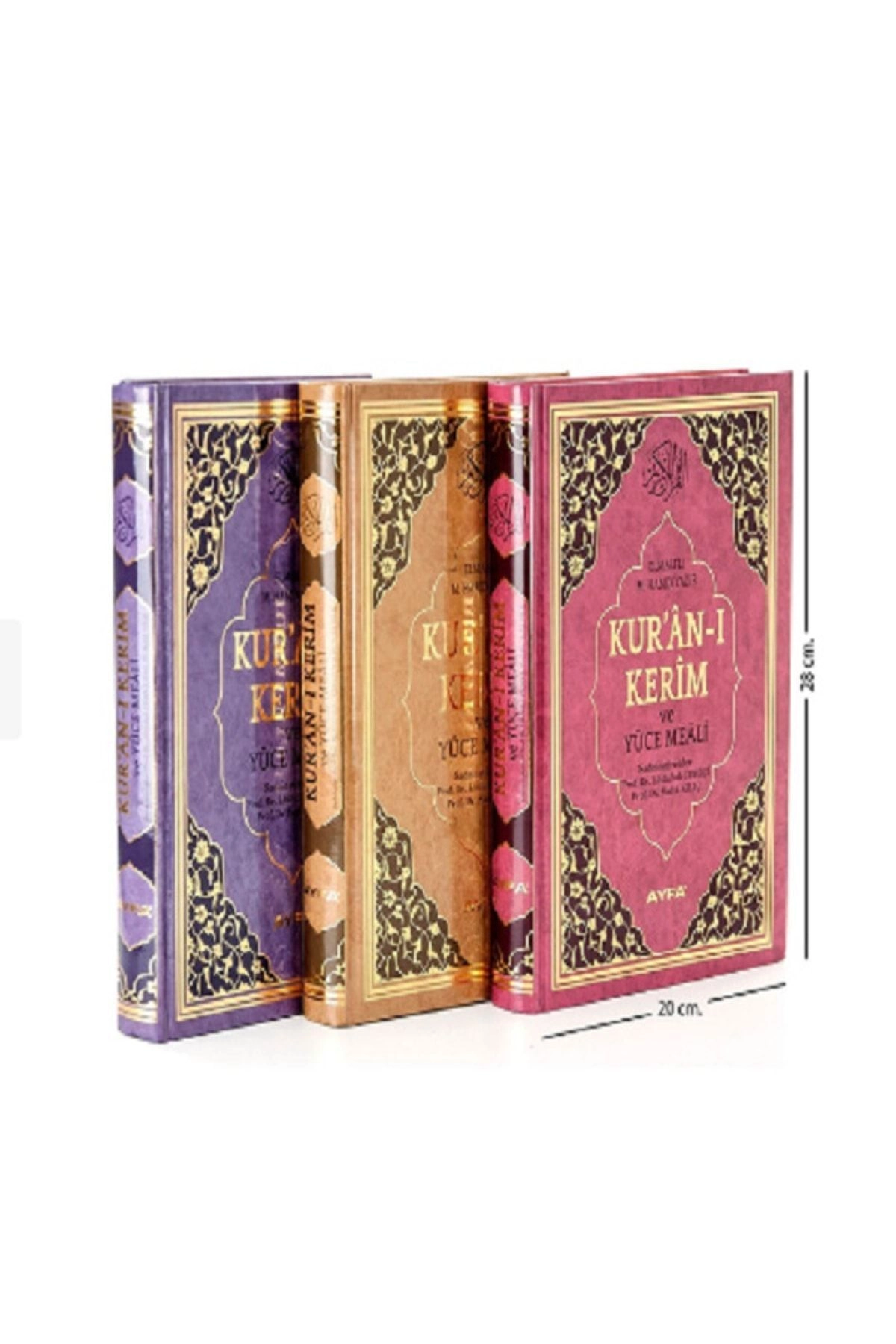 Kur'an-ı Kerim Ve Yüce Meali Rahle Boy (AYFA173)