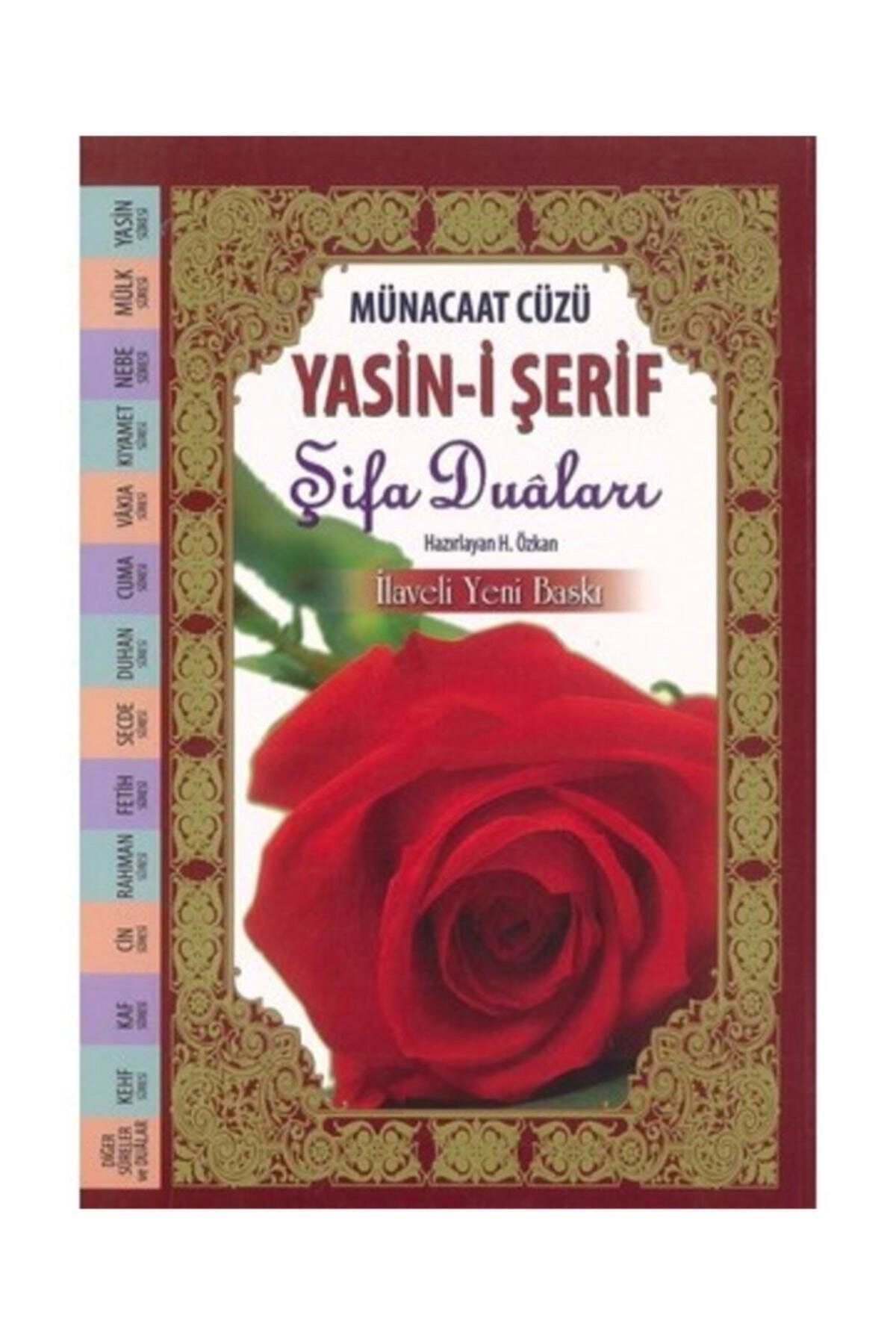 Münacat Cüzü Yasin-i Şerif Şifa Duaları (Ciltli)