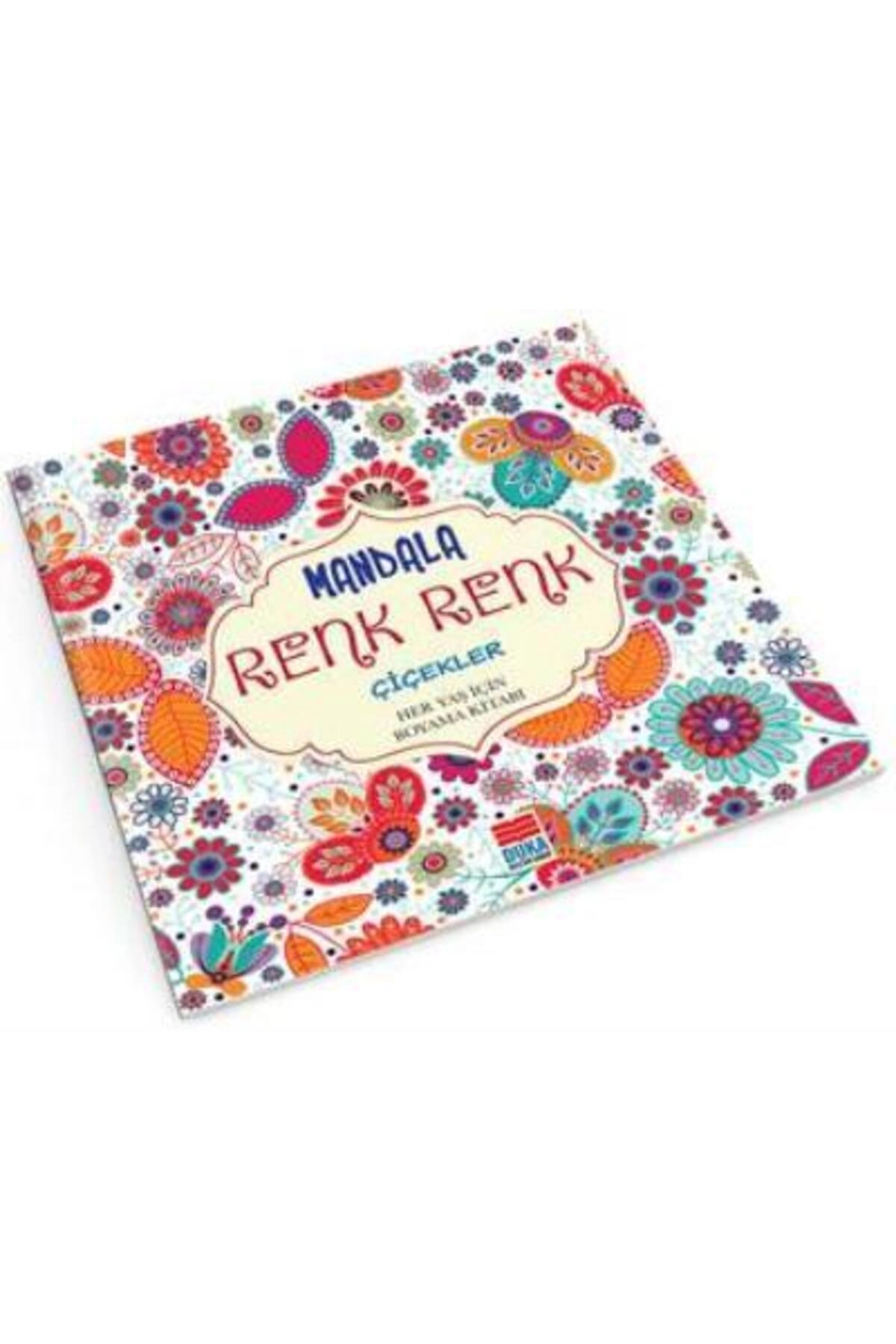 Mandala Renk Renk Çiçekler - Duka Yayınları