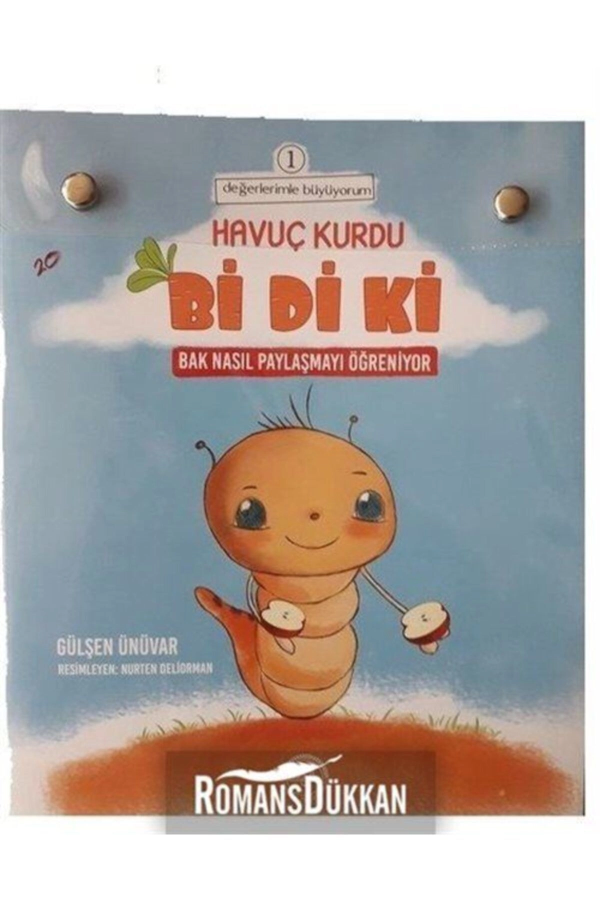 Değerlerimle Büyüyorum Havuç Kurdu Bi Di Ki (4 KİTAP TAKIM)