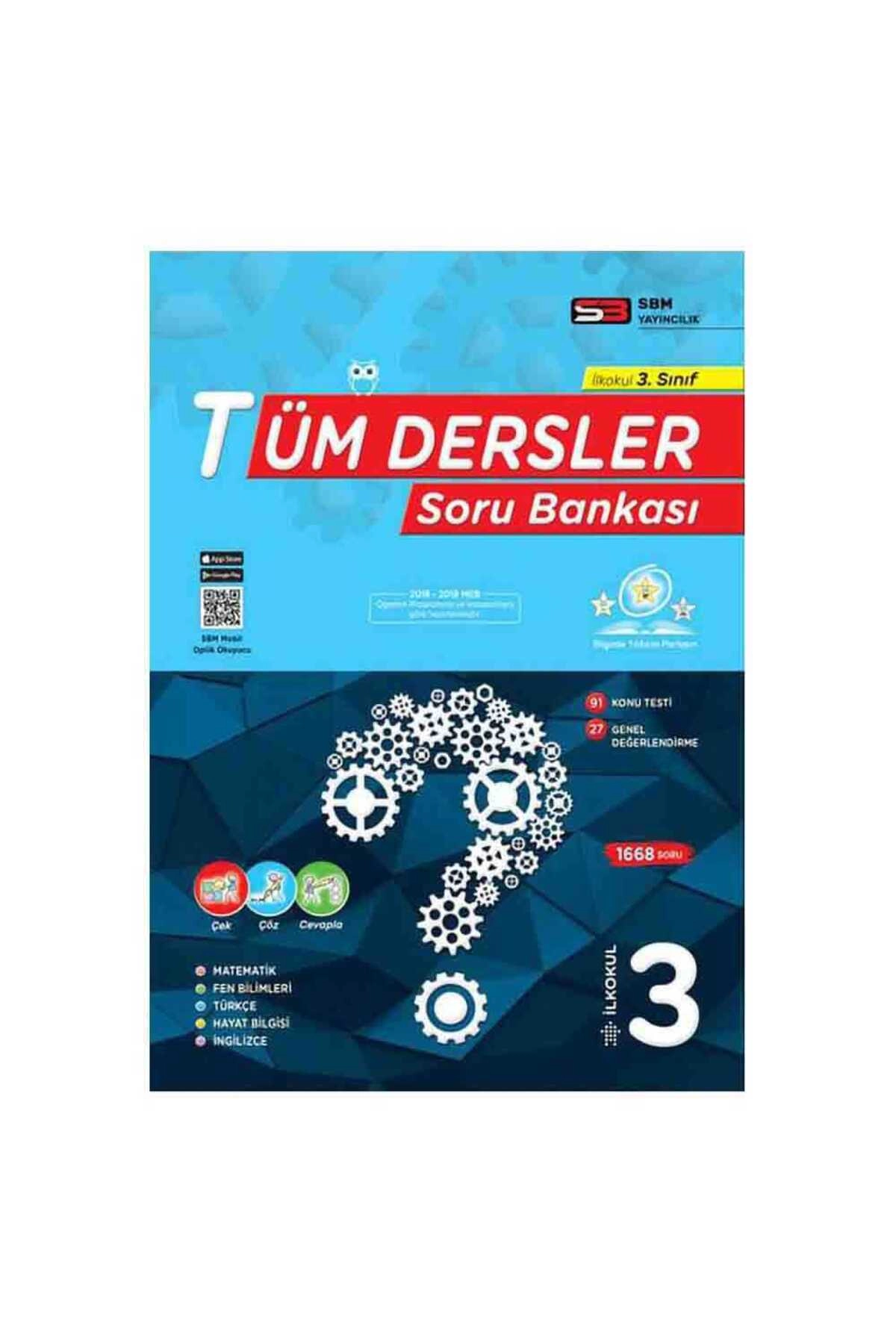 SBM 3. Sınıf Tüm Dersler Soru Bankası