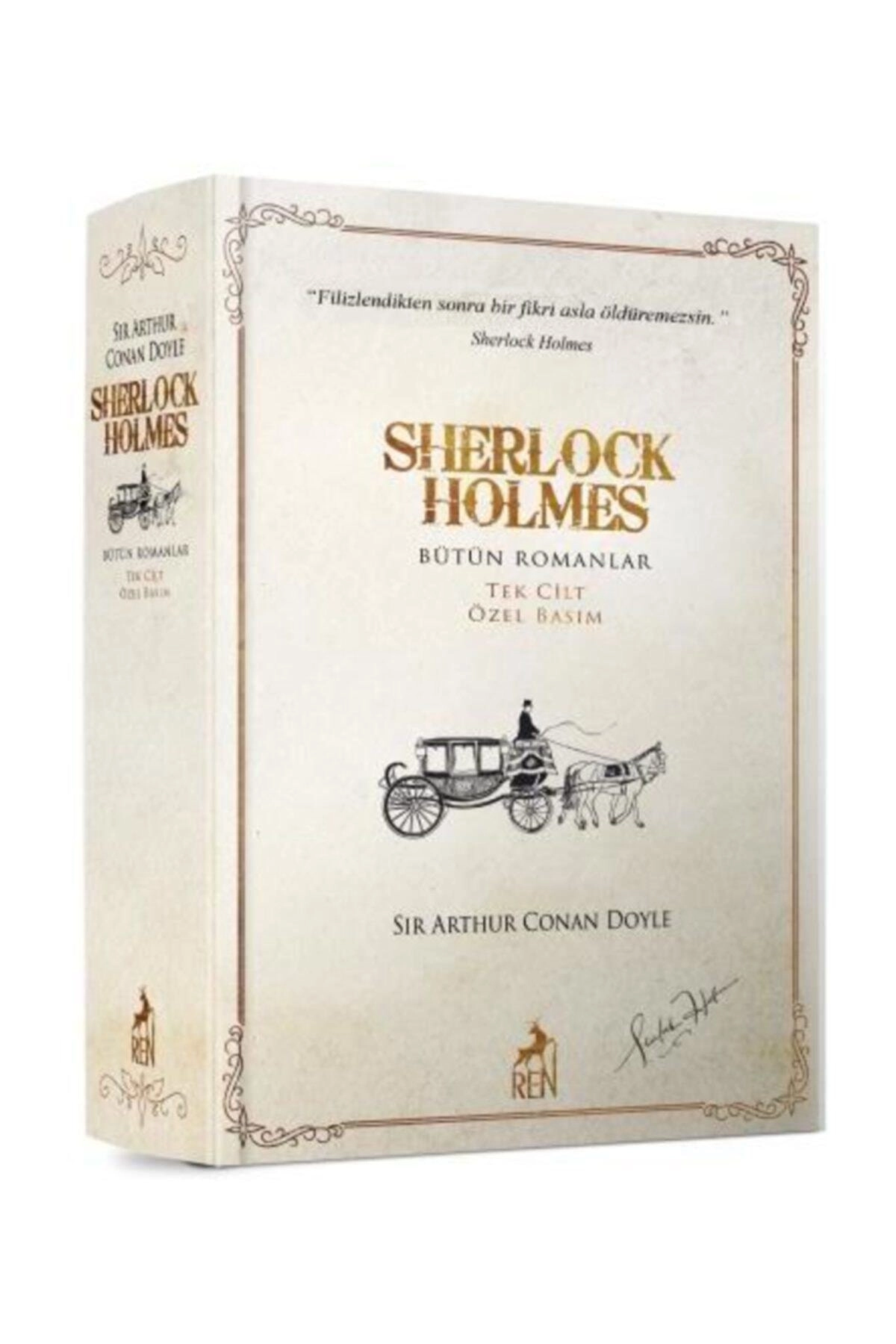 Sherlock Holmes Bütün Romanlar Tek Cilt Özel Basım - Sir Arthur Conan Doyle