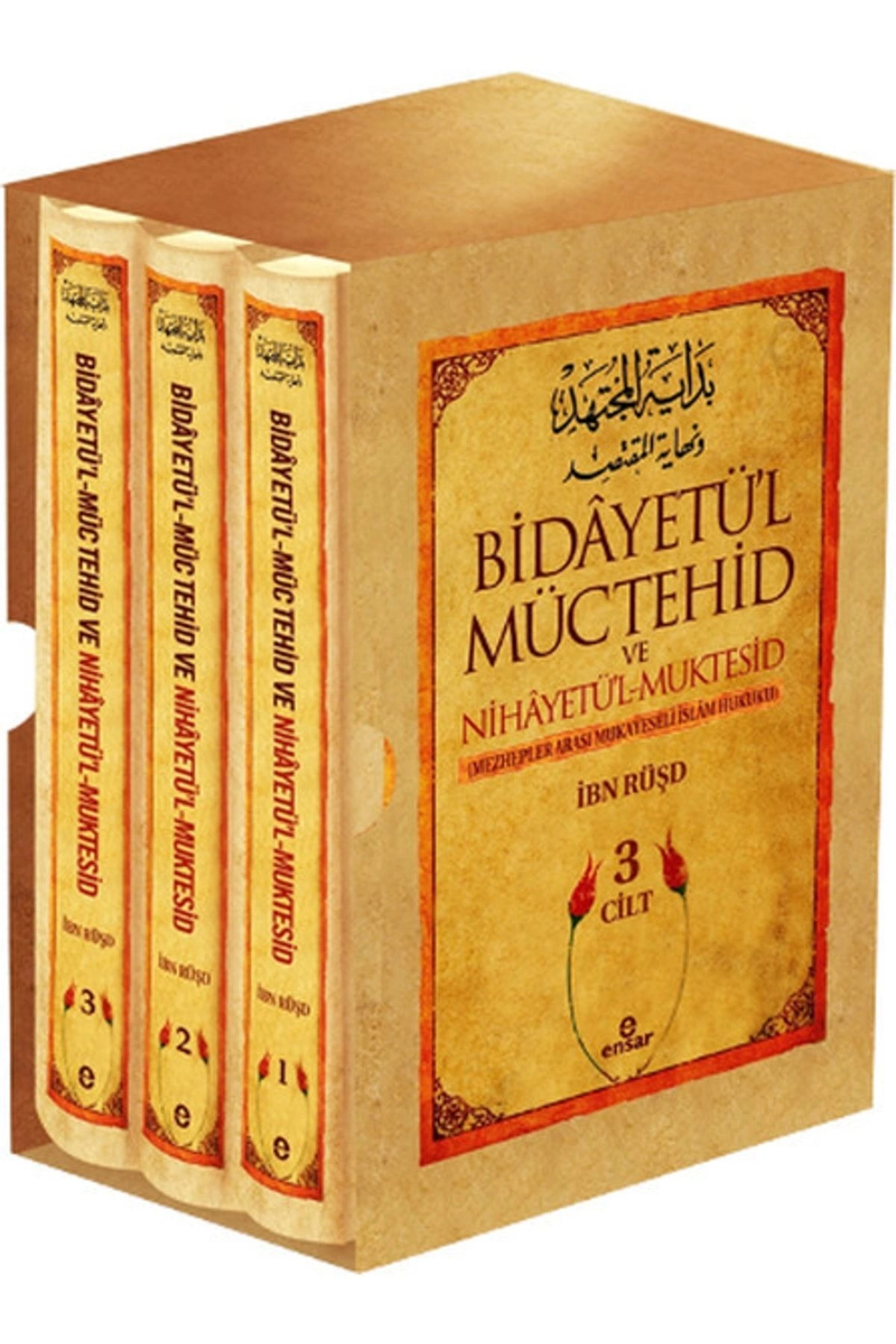 Bidayetü'l Müctehid Ve Nihayetü'l-muktesid - 3 Cilt Takım - Ibn Rüşd
