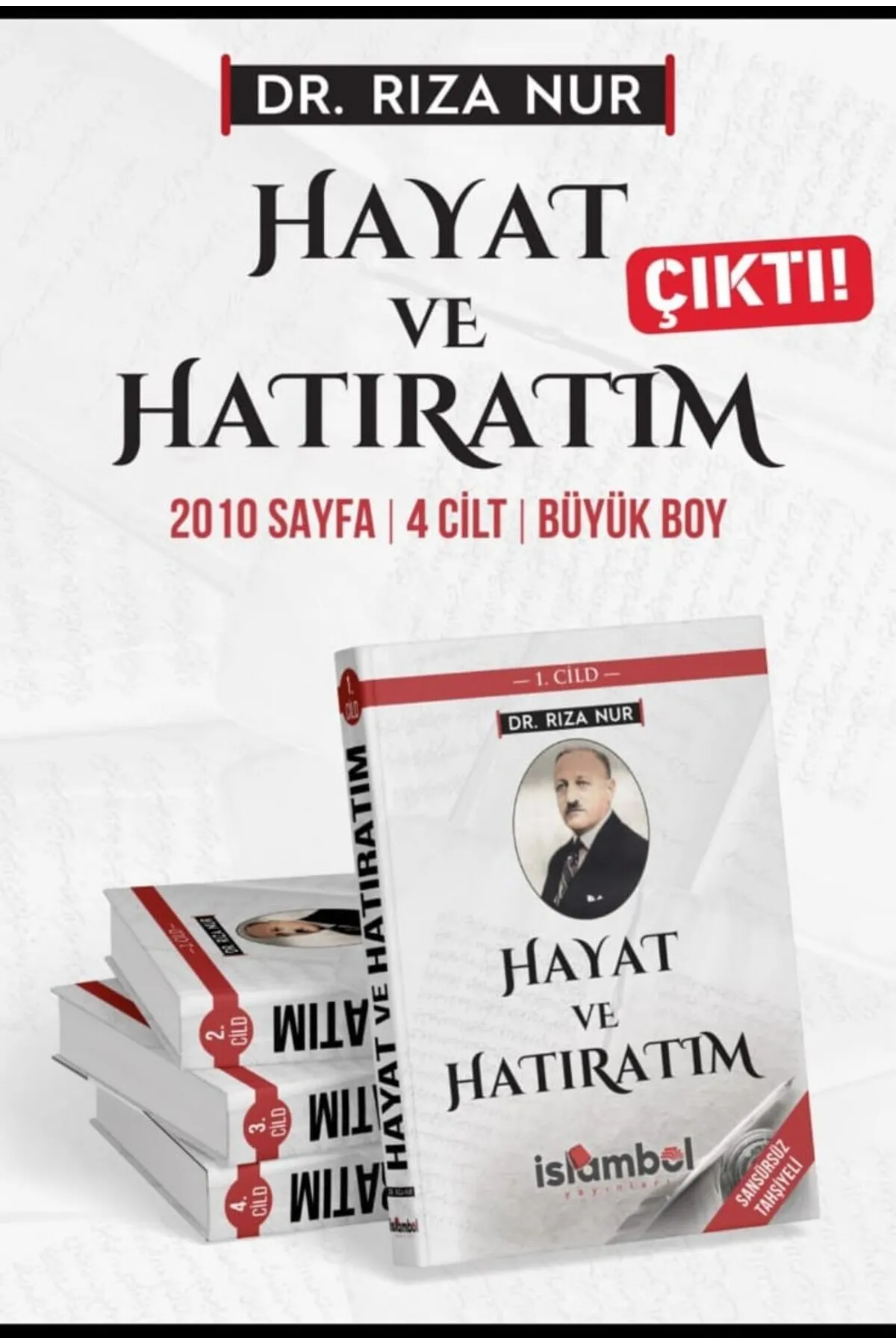 Hayat ve Hatıratım 4 Cilt Takım