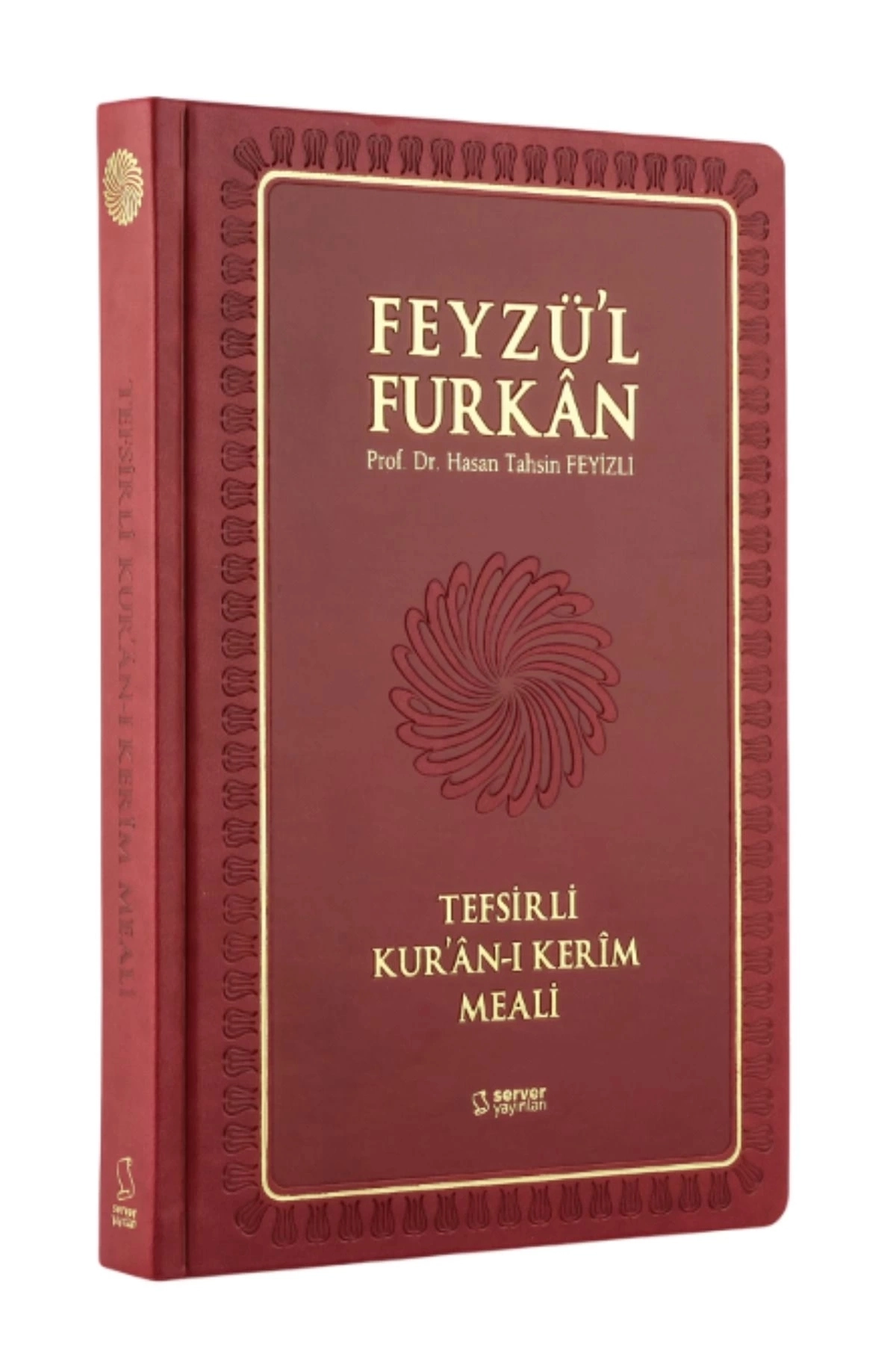 Feyzü'l Furkan Tefsirli Kur'an-ı Kerim Meali (Orta Boy - Tefsirli Meal - Ciltli) - BORDO