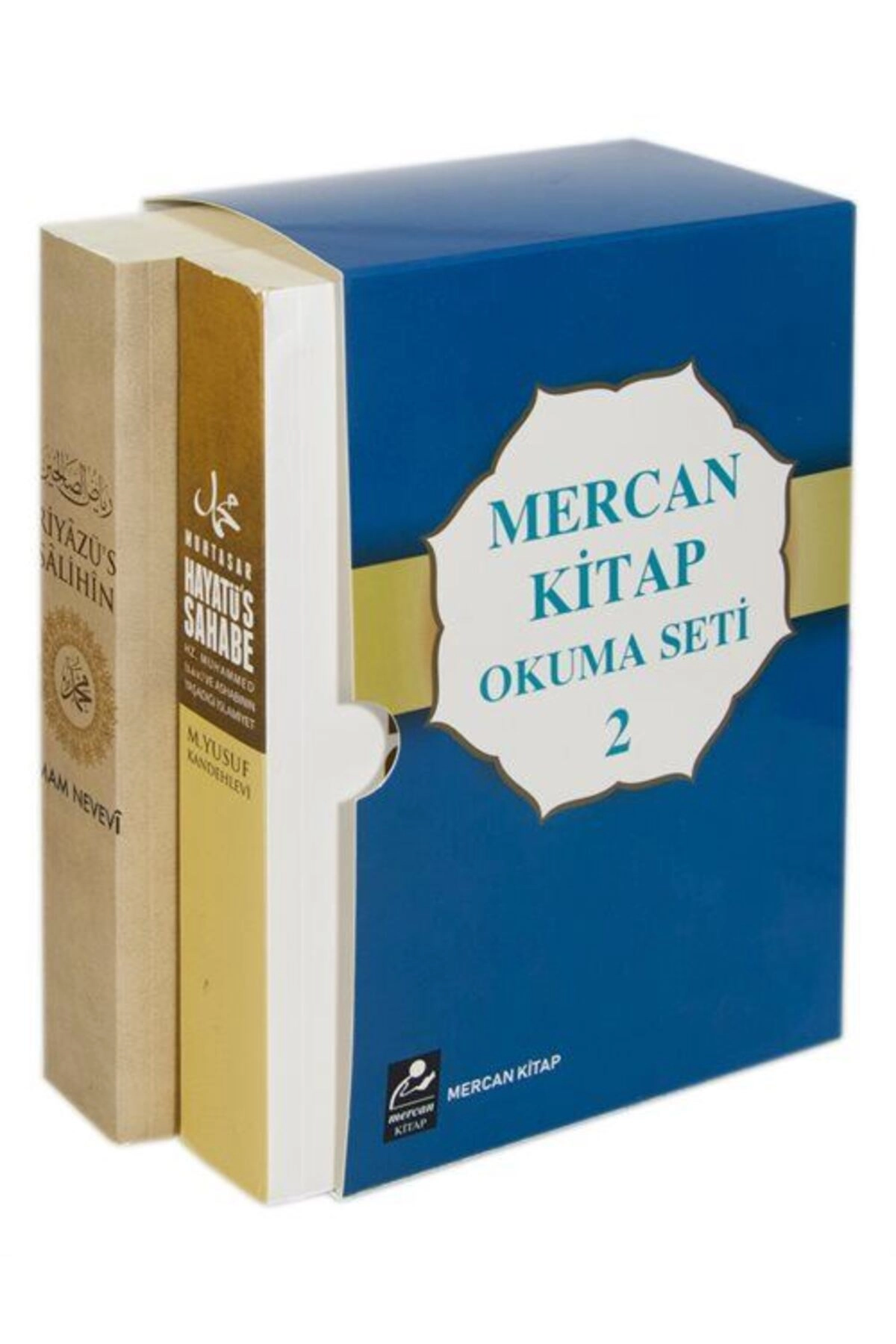 Mercan Okuma Seti 2- Muhtasar Hayatü's-sahabe Ve Riyazü's-salihin (2 KİTAP KUTULU SET)