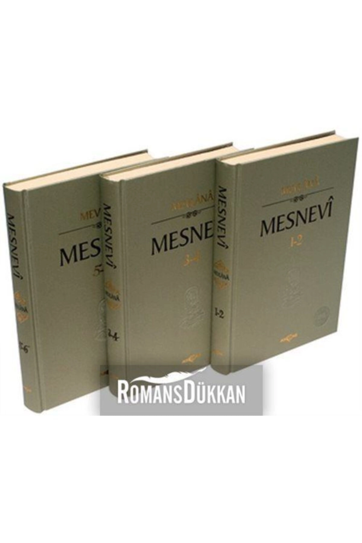 Mesnevi 6 Cilt  3 Kitap Takım