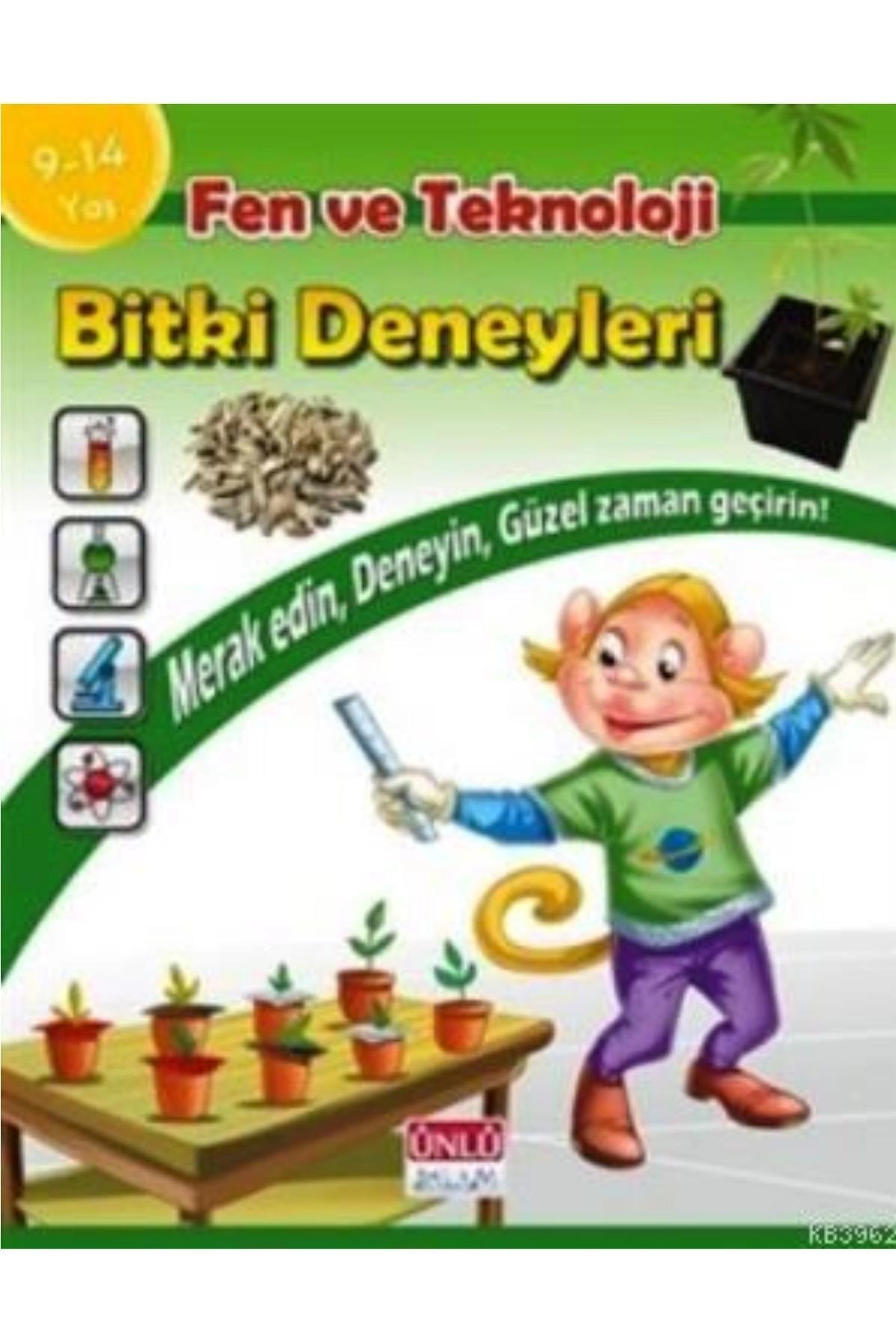 Fen Ve Teknoloji Bitki Deneyleri Kitabı (9-14 Yaş)