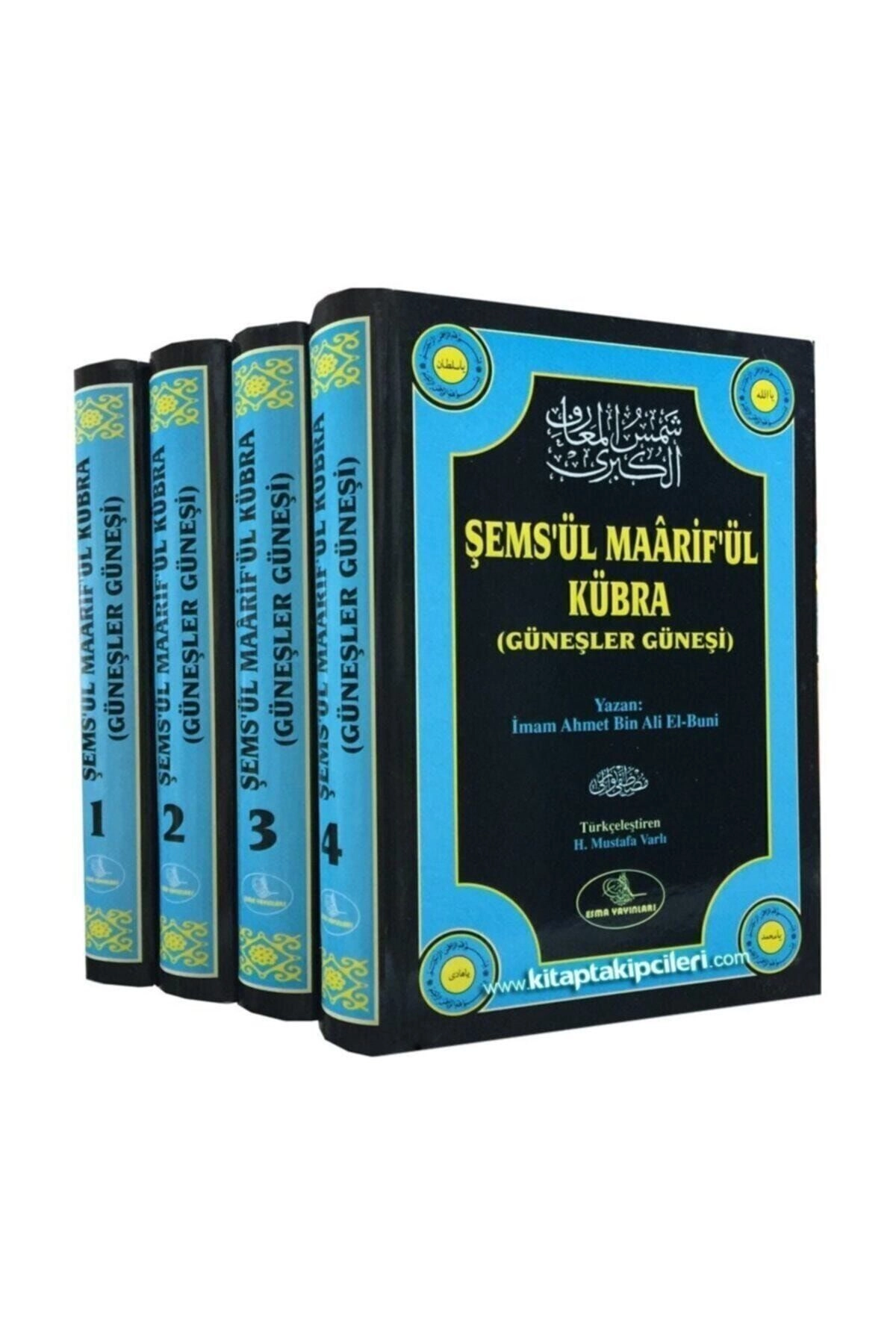 Şemsül Maarifül Kübra, Güneşler Güneşi, Imam Ahmet Bin Ali El Buni, Arapça Türkçe, 4 Cilt Takım