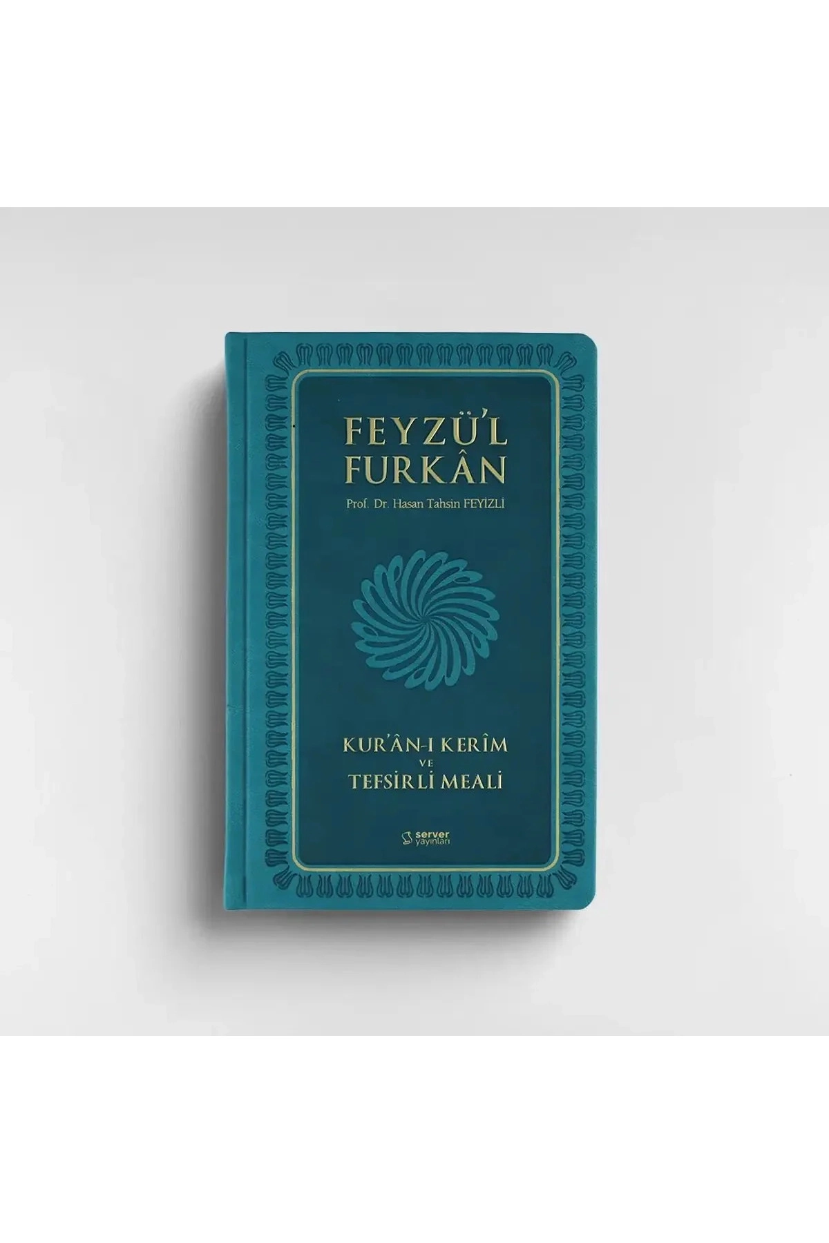 Feyzü'l Furkan Kuranı Kerim Ve Tefsirli Meali Turkuaz (ORTA BOY-KURANI KERİM VE MEAL-CİLTLİ)